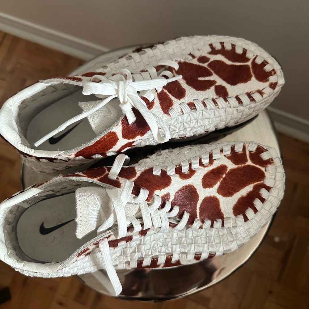 Nike cow print footscape